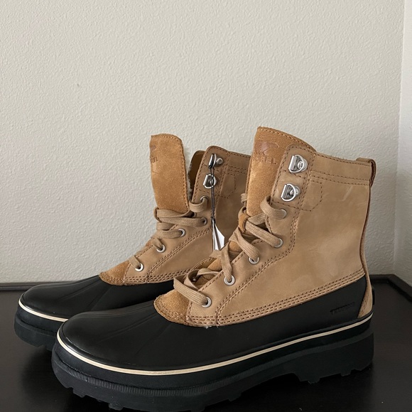 Sorel Men's Caribou Storm WP Boot - Rain and Wind - Waterproof Size 14 - Picture 1 of 8